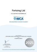 Сертификат IMCA